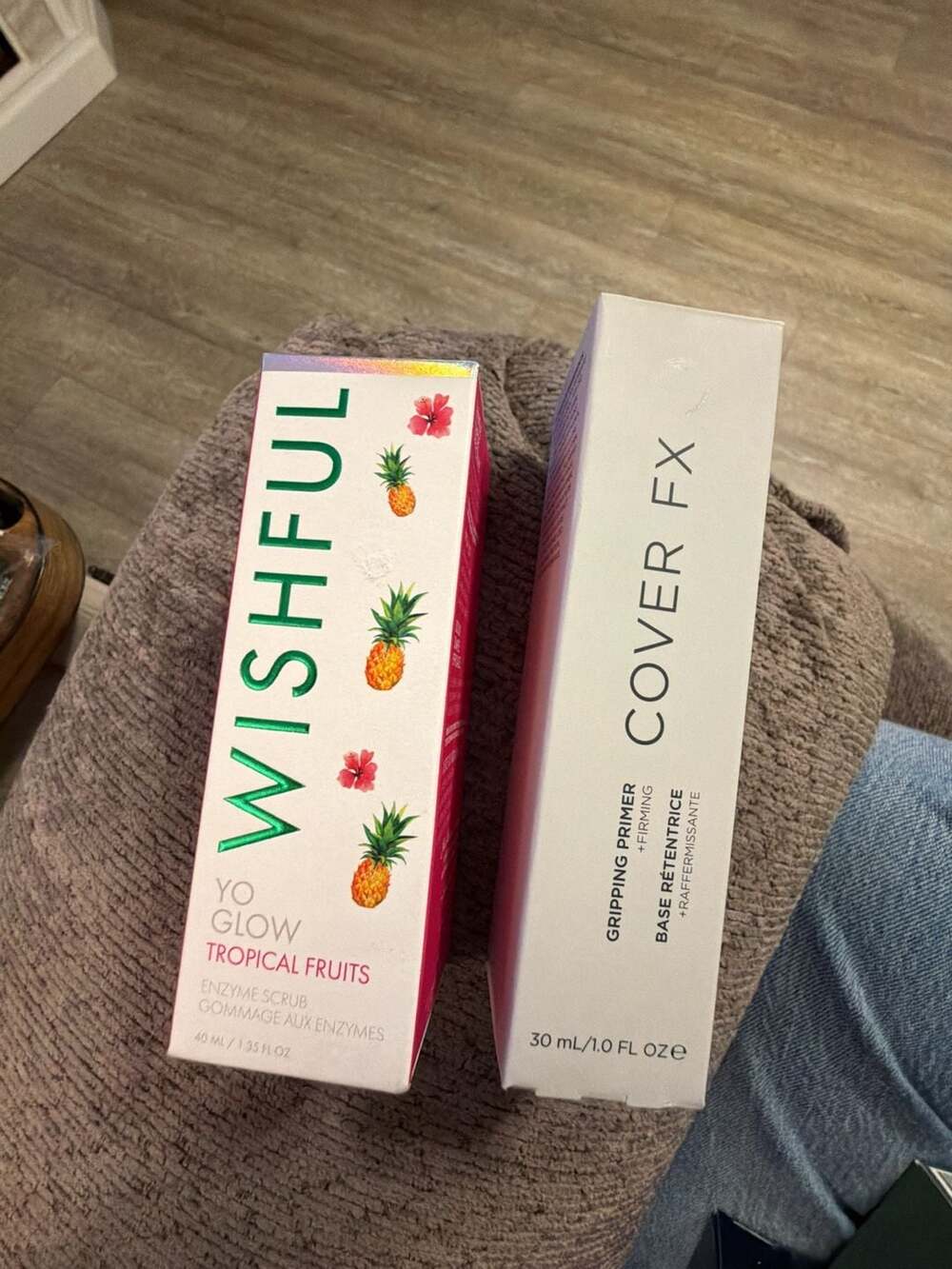 Wishful Yo Glow Tropical Fruits Enzyme Scrub 40ml and Cover FX Gripping Primer 3